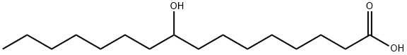 9-Hydroxypalmitic acid Struktur