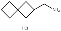 spiro[3.3]heptan-2-ylmethanamine hydrochloride Struktur