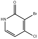 3-bromo-4-chloropyridin-2-ol Struktur