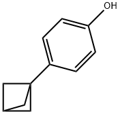 4-(bicyclo[1.1.1]pentan-1-yl)phenol Struktur