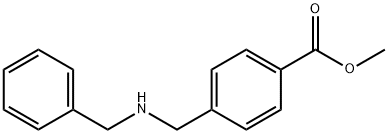 methyl 4-[(benzylamino)methyl]benzoate Struktur