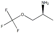 (S)-1-Methyl-2-trifluoromethoxy-ethylamine Struktur