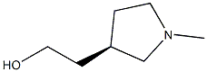 (R)-2-(1-methylpyrrolidin-3-yl)ethan-1-ol Struktur