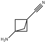 3-AMINOBICYCLO[1.1.1]PENTANE-1-CARBONITRILE Struktur