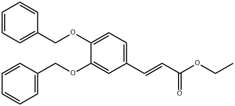 3-(3,4-BIS-BENZYLOXY-PHENYL)-ACRYLIC ACID ETHYL ESTER