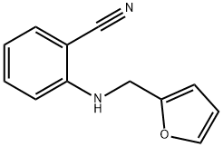 2-[(furan-2-ylmethyl)amino]benzonitrile Struktur