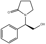 1-[(1R)-2-hydroxy-1-phenylethyl]pyrrolidin-2-one Struktur