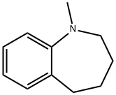 1H-1-Benzazepine, 2,3,4,5-tetrahydro-1-methyl- Struktur