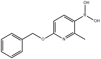 6-(芐基氧基)-2-甲基吡啶-3-硼酸, 2096336-17-1, 結(jié)構(gòu)式