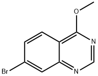 7-Bromo-4-methoxyquinazoline Struktur