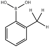 2-(Methyl-d3)-phenylboronic acid Struktur