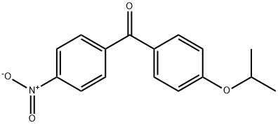 4-Isopropoxy-4'-nitrobenzophenone Struktur