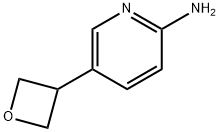 5-(oxetan-3-yl)pyridin-2-amine Struktur