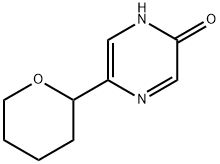 5-(tetrahydro-2H-pyran-2-yl)pyrazin-2-ol Struktur