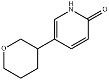 5-(tetrahydro-2H-pyran-3-yl)pyridin-2-ol Struktur