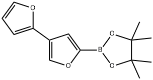 4-(2-Furyl)furan-2-boronic acid pinacol ester Struktur