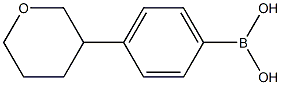 4-(Oxan-3-yl)phenylboronic acid Struktur