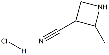 2-methylazetidine-3-carbonitrile hydrochloride Struktur