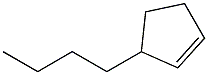 3-butylcyclopentene Struktur