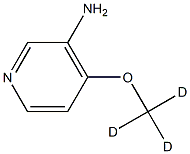 4-(methoxy-d3)pyridin-3-amine Struktur