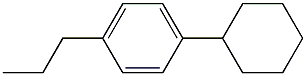 4-N-PROPYL CYCLOHEXYL BENZENE Struktur