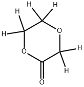 1,4-dioxan-2-one-d6 Struktur