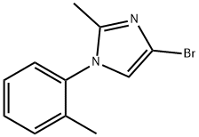 4-bromo-2-methyl-1-(o-tolyl)-1H-imidazole Struktur