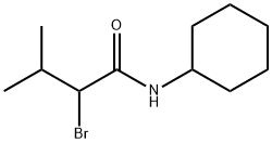 2-bromo-N-cyclohexyl-3-methylbutanamide Struktur