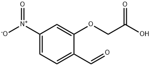 2-(2-formyl-5-nitrophenoxy)acetic acid Struktur