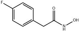 2-(4-fluorophenyl)-N-hydroxyacetamide Struktur