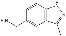 (3-methyl-1H-indazol-5-yl)methanamine Struktur