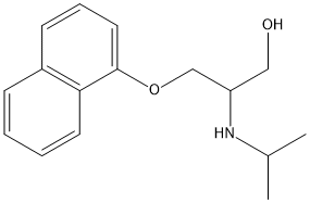 Propranolol Impurity 6 Struktur