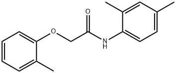 N-(2,4-dimethylphenyl)-2-(2-methylphenoxy)acetamide Struktur