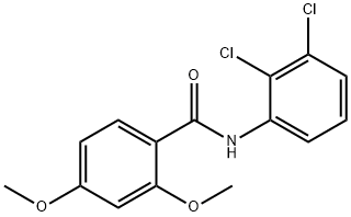 N-(2,3-dichlorophenyl)-2,4-dimethoxybenzamide Struktur