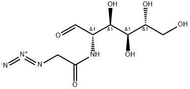 2-[(Azidoacety)amino]-2-deoxy-D-mannose Struktur