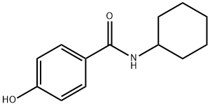 N-cyclohexyl-4-hydroxybenzamide Struktur