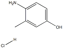 4-amino-3-methylphenol hydrochloride Struktur