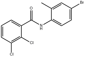 N-(4-bromo-2-methylphenyl)-2,3-dichlorobenzamide Struktur