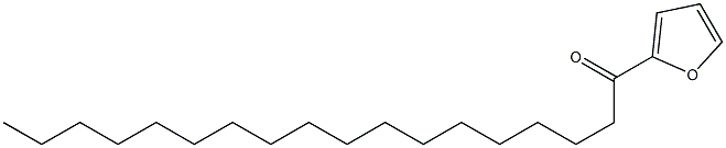 1-(furan-2-yl)octadecan-1-one Struktur
