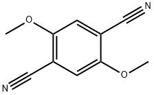 2,5-DIMETHOXYTEREPHTHALSAEUREDINITRIL, 4655-68-9, 結構式