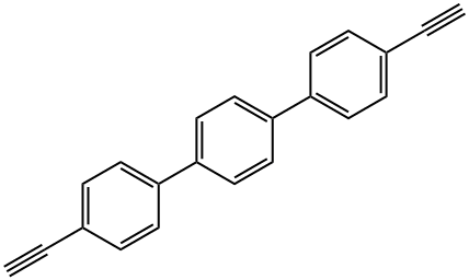 1,1':4',1''-Terphenyl, 4,4''-diethynyl- Struktur