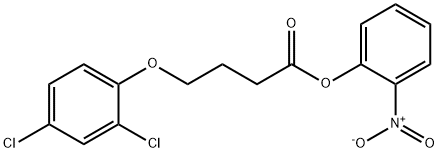 2-nitrophenyl 4-(2,4-dichlorophenoxy)butanoate Struktur