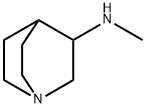 N-methyl-1-azabicyclo[2.2.2]octan-3-amine Struktur