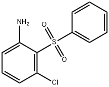 (2-Amino-6-chlor-phenyl)-phenyl-sulfon Struktur