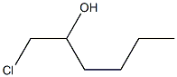 1-chloro-2-hexanol Struktur