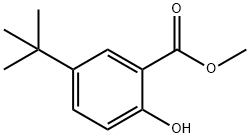 methyl 5-tert-butyl-2-hydroxybenzoate Struktur