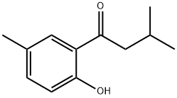 1-Butanone, 1-(2-hydroxy-5-Methylphenyl)-3-Methyl- Struktur