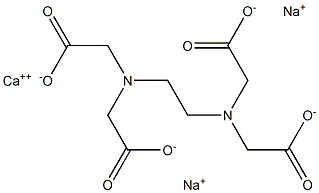 CalciuM disodiuM EDTA Struktur