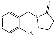 1-[(2-aminophenyl)methyl]pyrrolidin-2-one Struktur