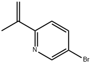 3-Bromo-6-(iso-propenyl)pyridine Struktur